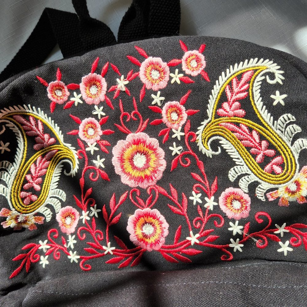 Forever 21 Embroidered Backpack - Picture 6 of 16